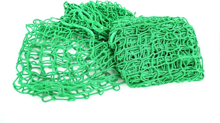 Immagine prodotto Wiltec Rete di fissaggio del carico 4x2,5m Verde Gabbia per bordi del rimorchio Resistente alle intemperie