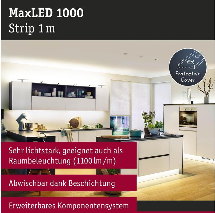 Image du produit Paulmann MaxLED 1000 Stripe (Blanc chaud, 100 cm, Intérieur)