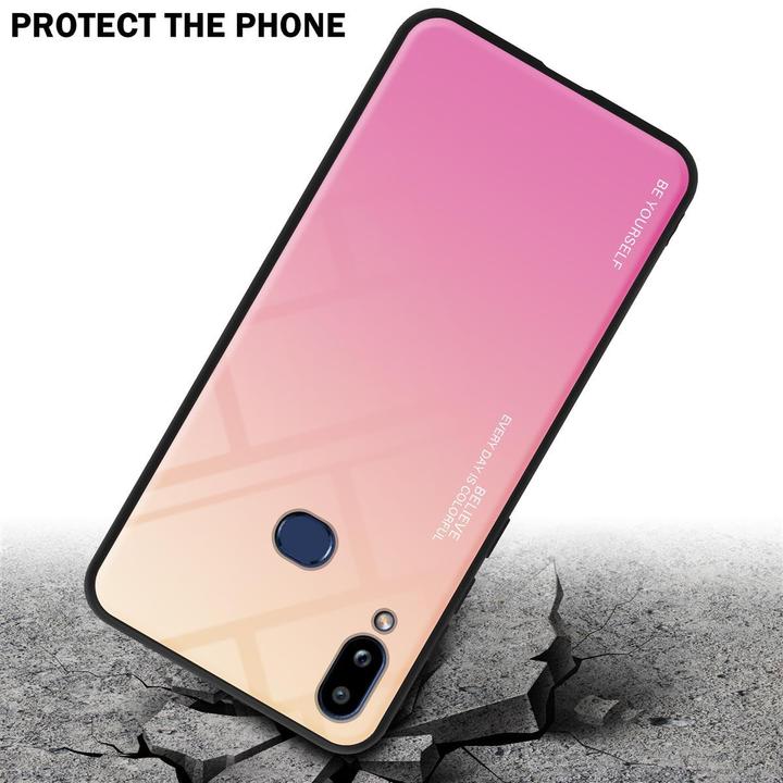 Produktbild Cadorabo TPU 2 Farben Glas Cover (Samsung Galaxy A10s, Samsung Galaxy M01s)