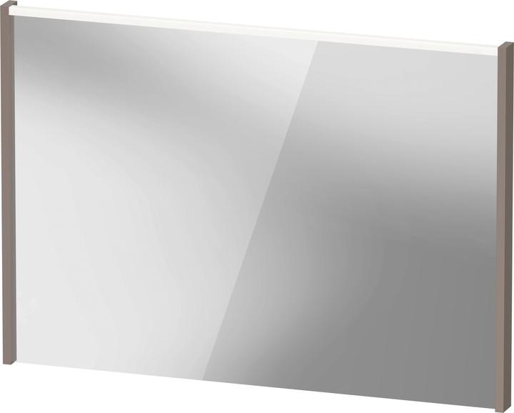 Duravit D-Code Spiegel, LED-Lichtfeld oben, 1000x700mm, externer Lichtschalter notwendig, 7 W