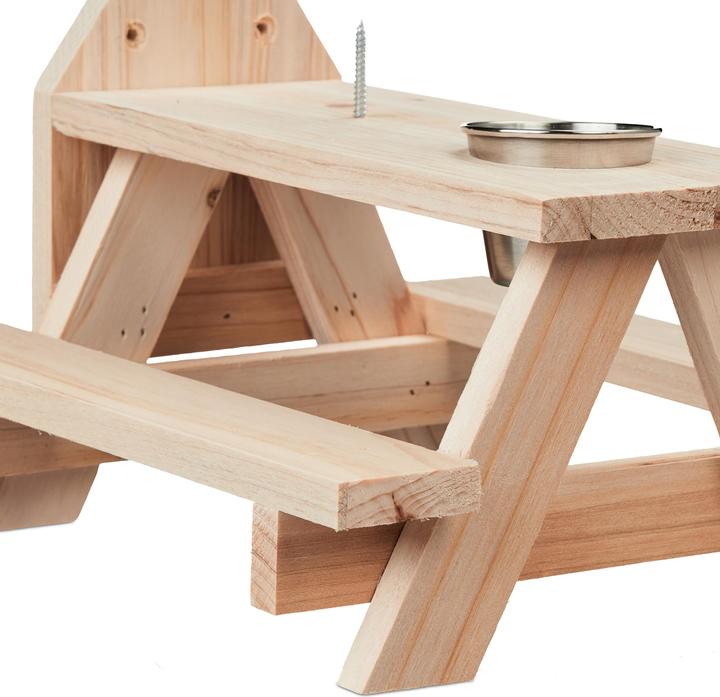Actual product image Relaxdays Squirrel table