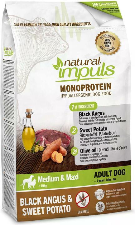 Produktbild Natural Impuls Black Angus (Adult, 1 Stk., 10000 g)