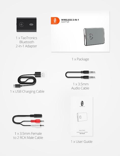 Image du produit Taotronics TT-BA07 (Emetteur & Récepteur)
