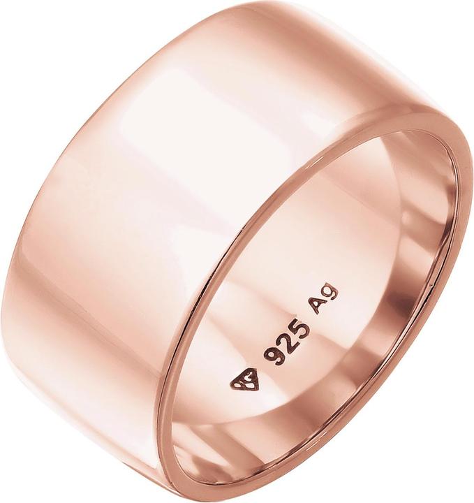 Actual product image Elli Ring Stacking Band Ring Basic Trend 925 Sterling Silver (54, 925 Silver)