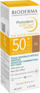 Immagine prodotto Bioderma Photoderm Nude Touch Mineral SPF50+ Bronzing Nude Effect 40 ml (Crema solare viso, SPF 50, 40 ml, 40 g)