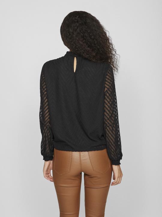 Produktbild Vila High Neck Oberteil mit langen Ärmeln (36)