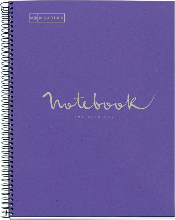 Produktbild Miquelrius Emotions Notebook (A4, Kariert, Harter Einband)