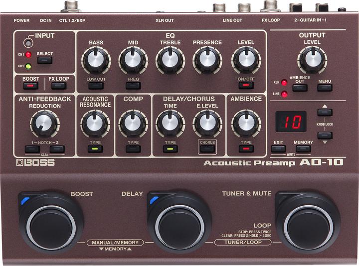 Roland Boss AD-10 Preamplificatore acustico