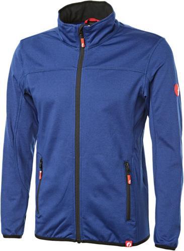Magni Tech-Fleecejacke kornblau/schwarz meliert Gr. L Fortis Elements (L)