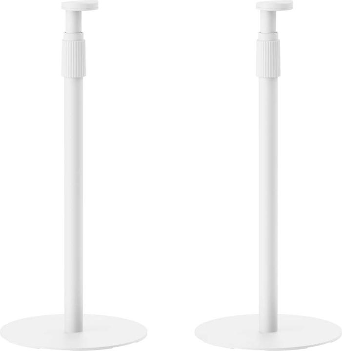Actual product image myWall My Wall HS49WL Speaker stand Rigid, height-adjustable White 2 pcs. (1 pair, Stand, Not movable)