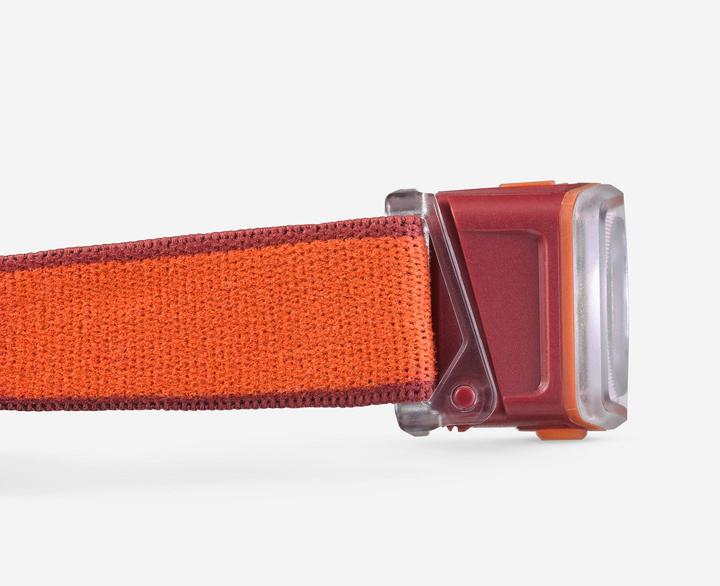 Actual product image Forclaz Stirnlampe wiederaufladbar USB-C - UL500 150 Lumen orange (150 lm)