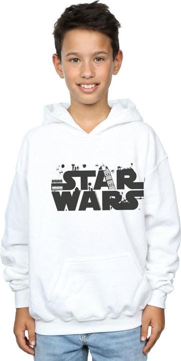Immagine prodotto Star Wars Minimalist Logo Felpa Ragazzi (152, 158)