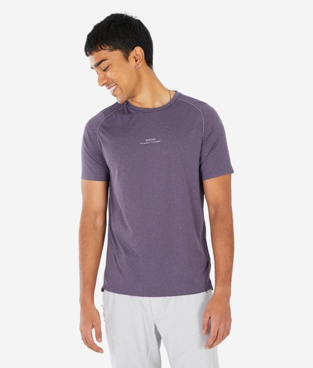 Quechua Men's short-sleeved hiking shirt - MH500 (44)