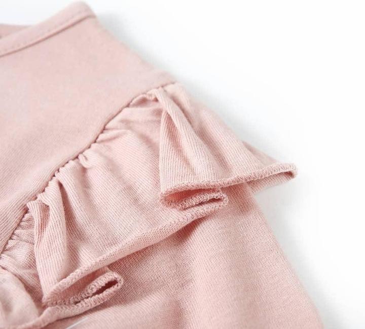 Actual product image VidaXL Children's long-sleeved shirt pink 92,Material: 100 % cotton,colour (92)