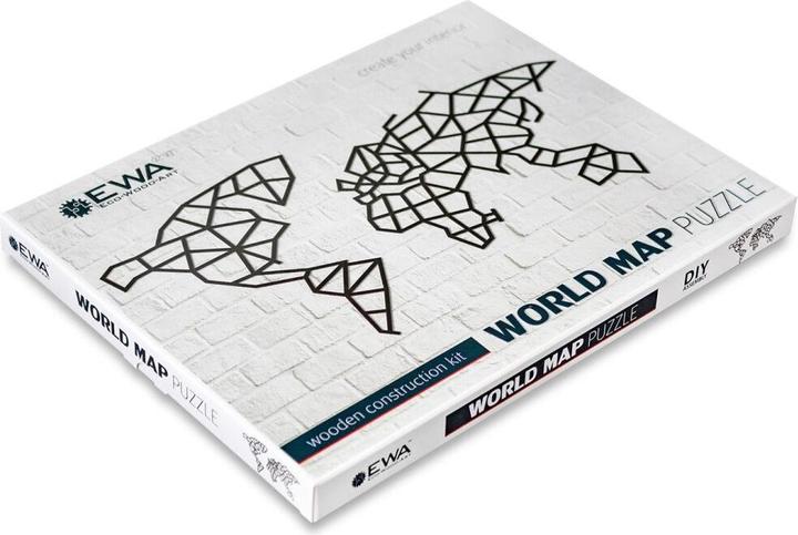 Produktbild Eco Wood Art Weltkarte Kontinente