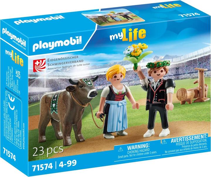 Produktbild Playmobil Siegerehrung Schwingerkönig (71574, Playmobil My Life)
