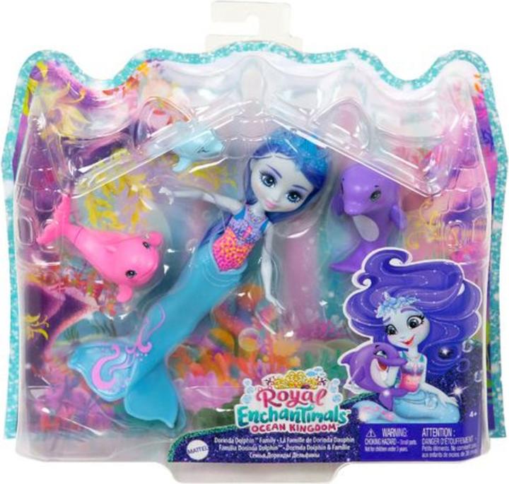 Image du produit Enchantimals Royaume De L’Océan – La Famille De Dorinda Dauphin