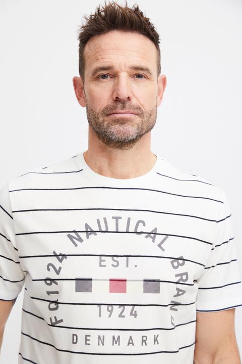 Immagine prodotto FQ1924 FQTom SS t-shirt a righe con stampa logo 21900644 (M)