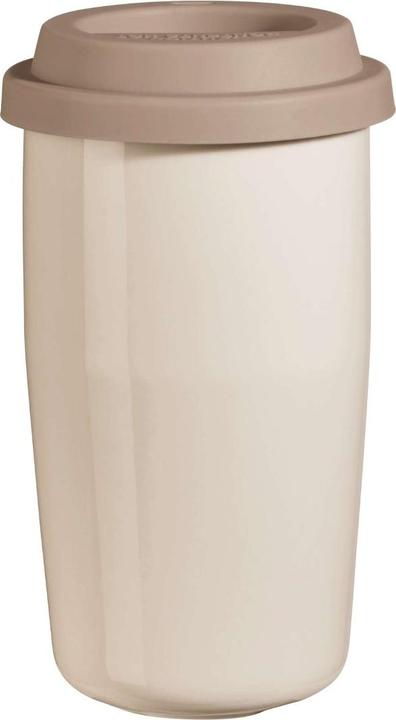 Produktbild ASA Selection ASA cup & go Thermobecher creme Deckel braun 0,35 l (0.35 l)