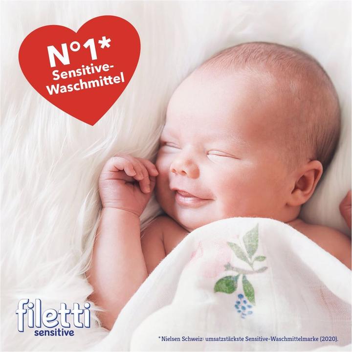 Produktbild Filetti Sensitive (10 Waschgänge, Flüssigwaschmittel)