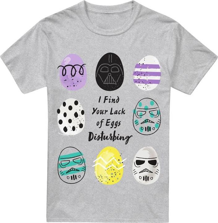 Star Wars Your Lack Of Easter Eggs Disturbing TShirt (S)