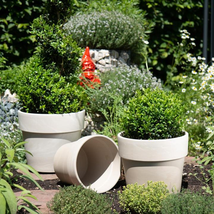 Produktbild Spang Pflanztopf Calima Ton 32 H 28 cm granit (32 cm)