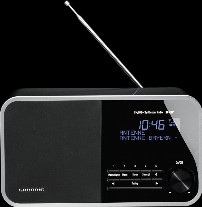 Actual product image Grundig DTR 3000 DAB+ Black (FM, DAB+)