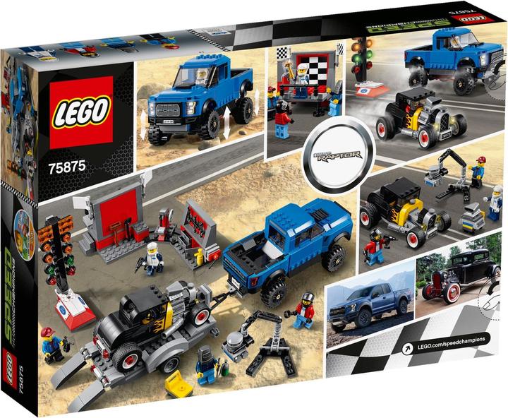 Actual product image LEGO Speed Champions Ford F-150 Raptor & Ford Model A Hot Rod (75875, LEGO Speed Champions)