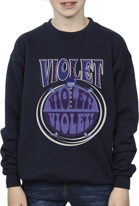 Produktbild Willy Wonka & the Chocolate Factory Violet Turning Violet Sweatshirt Jungen (140, 146)