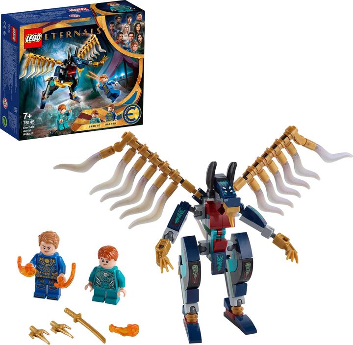 Immagine prodotto LEGO Attacco aereo degli Eterni (76145, LEGO Marvel)