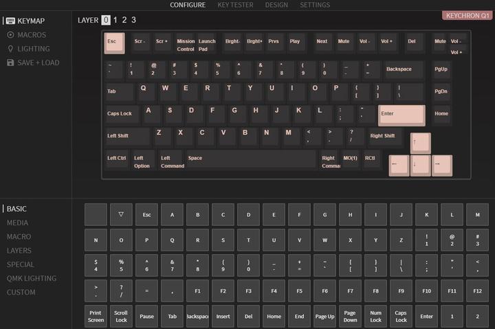 Produktbild Keychron Q1 Knob Version v2 (US, Kabelgebunden)