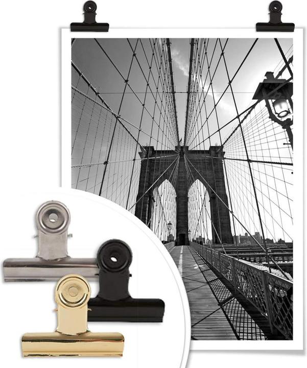 Actual product image Trenddeko Brooklyn Bridge Perspective (80 x 100 cm)