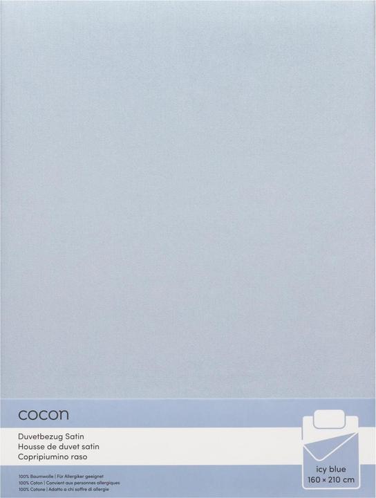 Produktbild Cocon Satin (Duvetbezug, 160 x 210 cm)