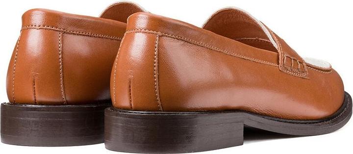 Actual product image La Redoute Collections Leather moccasins (42)