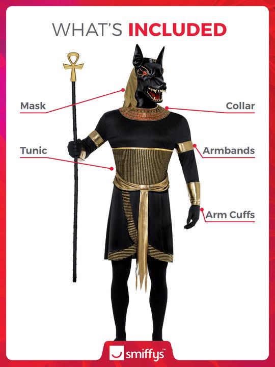 Immagine prodotto Smiffys Principe ereditario Anubis (L)