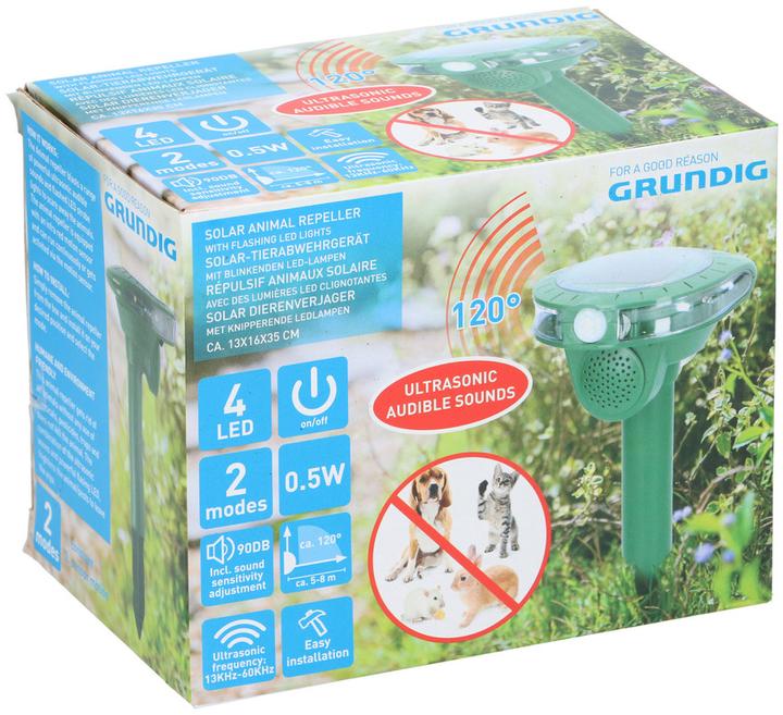 Produktbild Grundig Solar Animalrepellr Sensor ABS