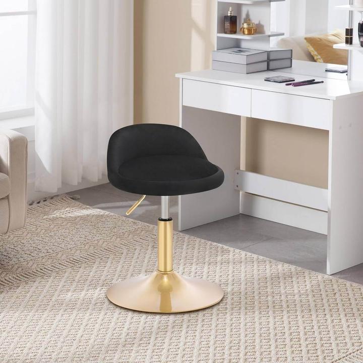 Actual product image Woltu Height-adjustable make-up stool