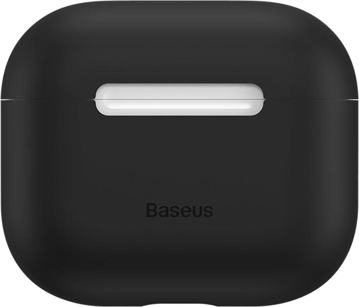 Actual product image Baseus Super Thin Silica Gel Case For Pods2021Black (Headphone bag)