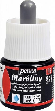 Pebeo Marbling color (Black, 45 ml)