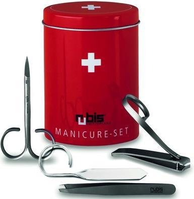 Produktbild Rubis Schweizer Box, 4-teilig, Inox, rot/weiss