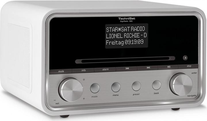 TechniSat DigitRadio 580 (Web radio, DAB+, FM, Bluetooth, Wi-Fi)