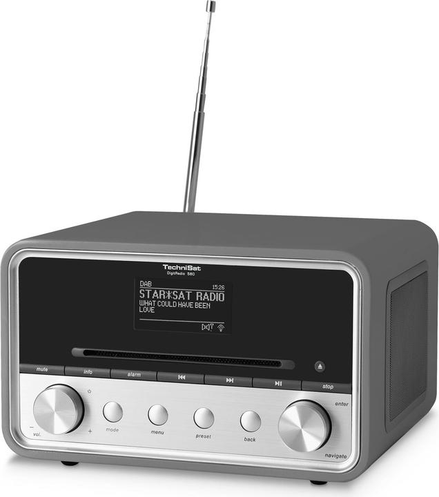 TechniSat DigitRadio 580 (FM, Web radio, DAB+, Bluetooth, Wi-Fi)