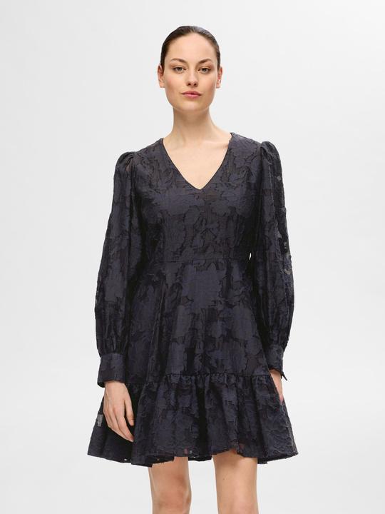 Image du produit Selected Femme Mini-robe fleurie à manches longues (34)