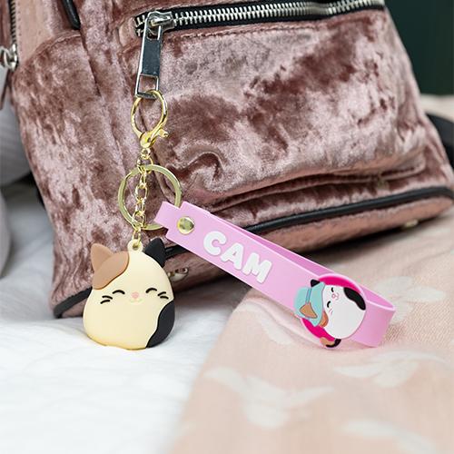 Immagine prodotto Fizz Creations Squishmallows - Portachiavi da polso Cam (350106)