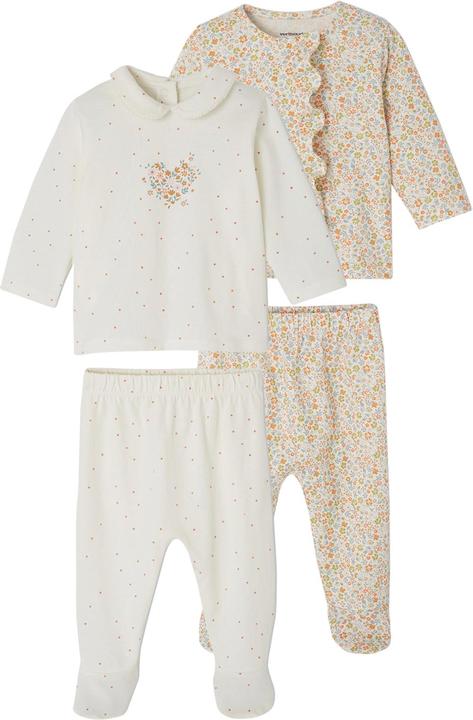 Actual product image Vertbaudet 2er-Pack Baby Schlafanzüge Oeko-Tex