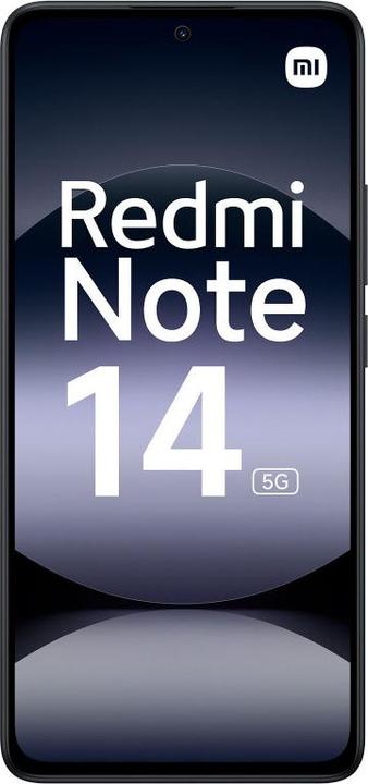 Produktbild Xiaomi Redmi Note 14 5G (128 GB, Midnight Black, 6.67", Dual SIM, 108 Mpx, 5G)