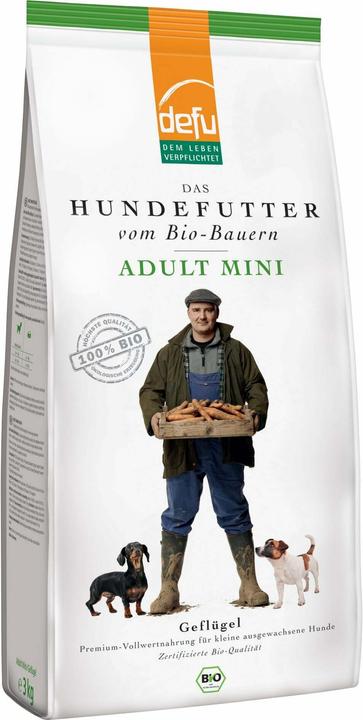 Produktbild Defu Bio Premium Trockenfutter Adult Mini Geflügel (Adult, 1 Stk., 3000 g)