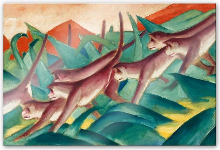 Image du produit Trenddeko Marc - frise de singe (100 x 70 cm)