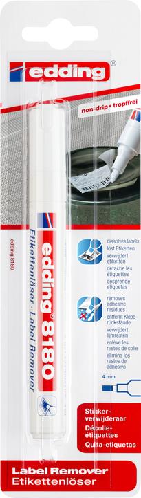 Produktbild Edding Etikettenentferner 8180 (Klar, 4 mm, 1 x)
