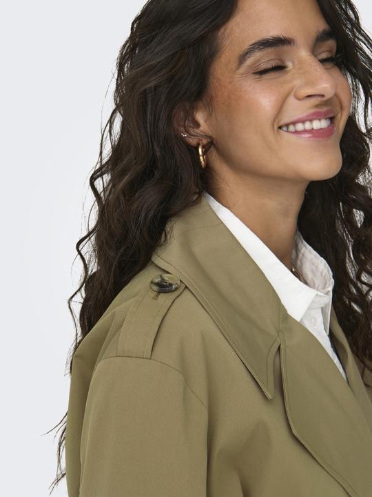 Immagine prodotto Only Colletto con risvolto Polsini con bottone Trench coat Trench coat (XL)
